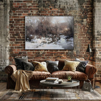 Winter Landscape Poster