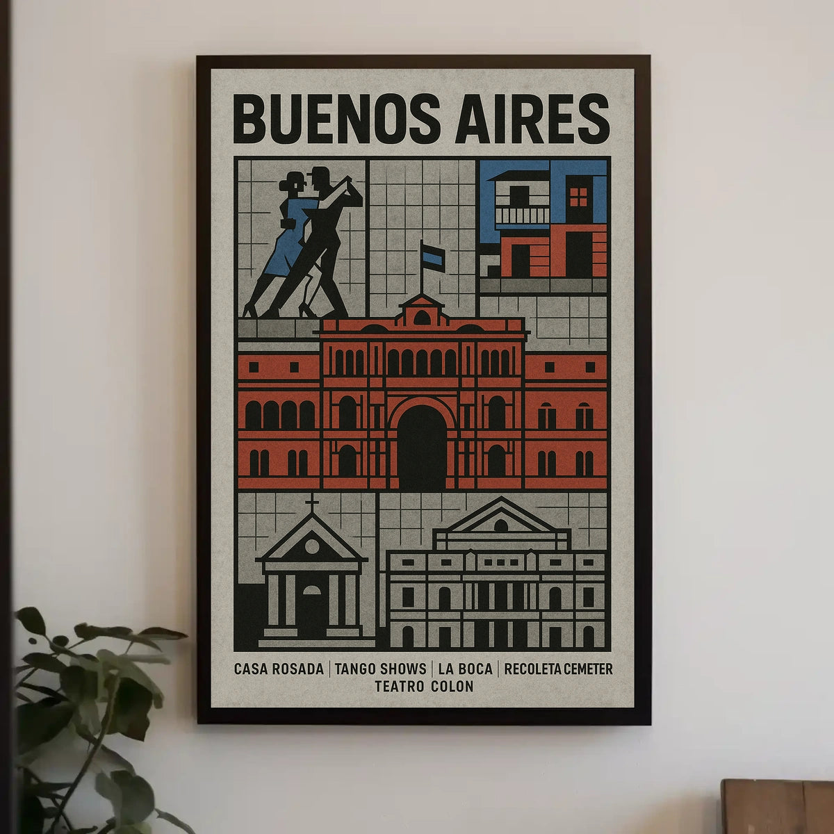 Discover Buenos Aires Poster