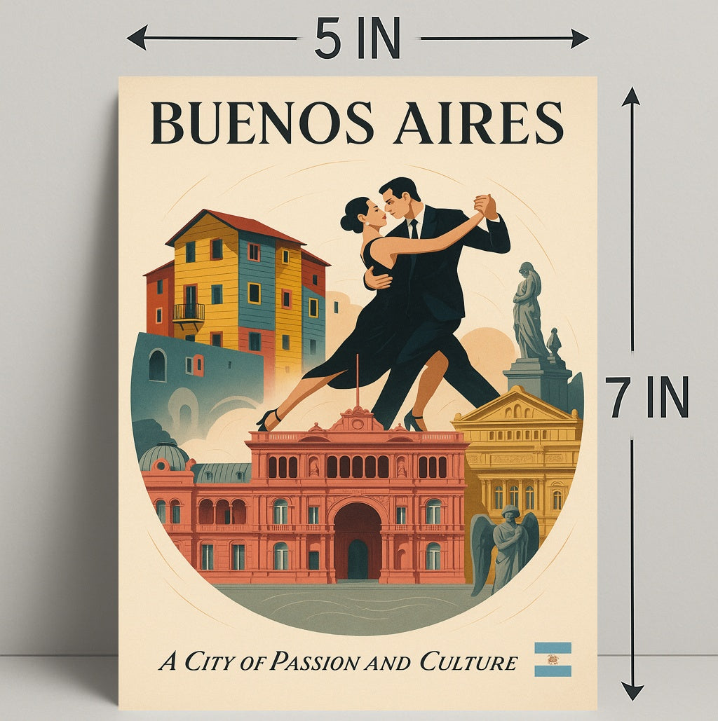 Buenos Aires City Of Passion And Culture Poster PosterGoat