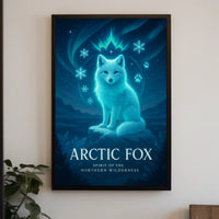 Arctic Fox Spirit of the Northern Wilderness Poster