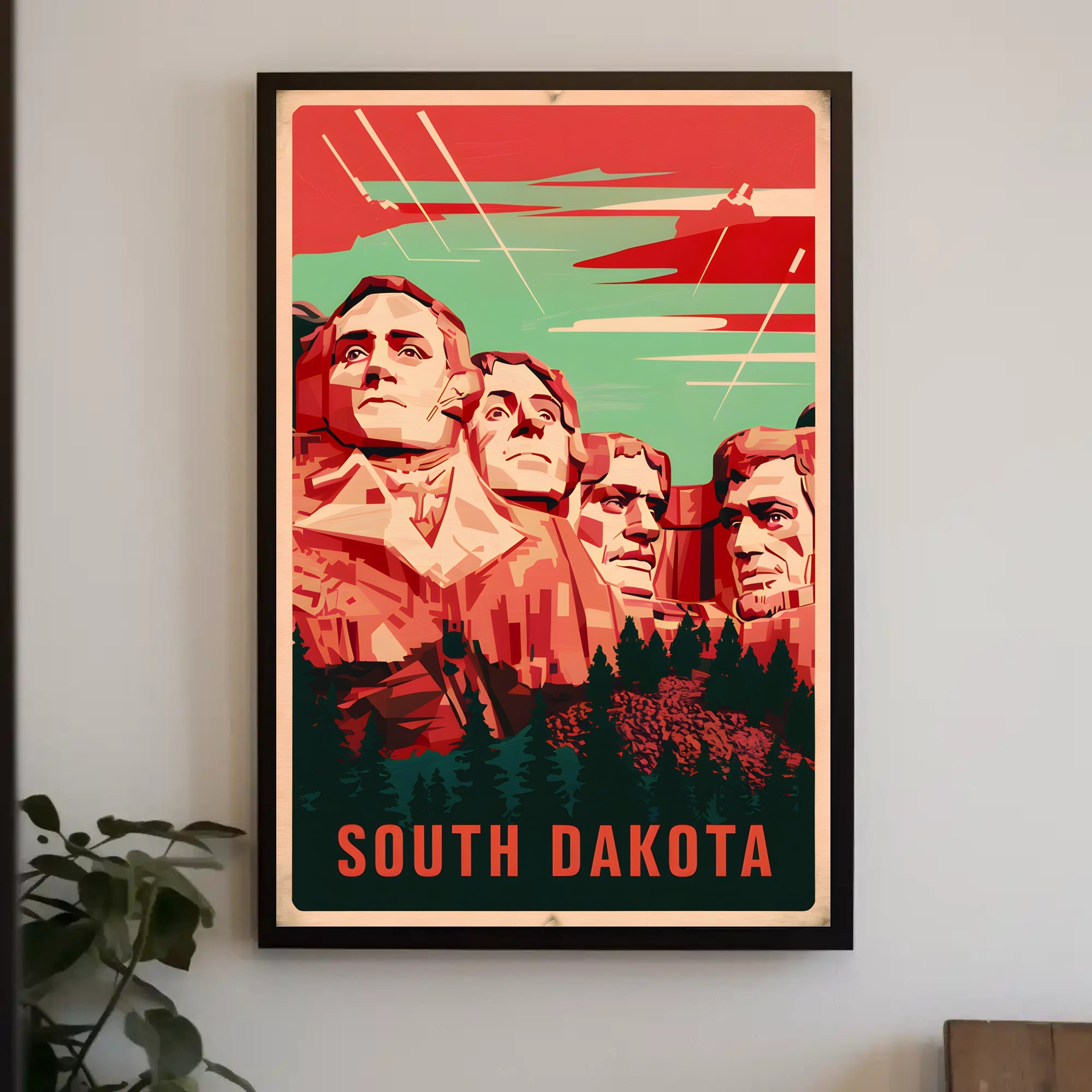 Mount Rushmore in South Dakota Poster