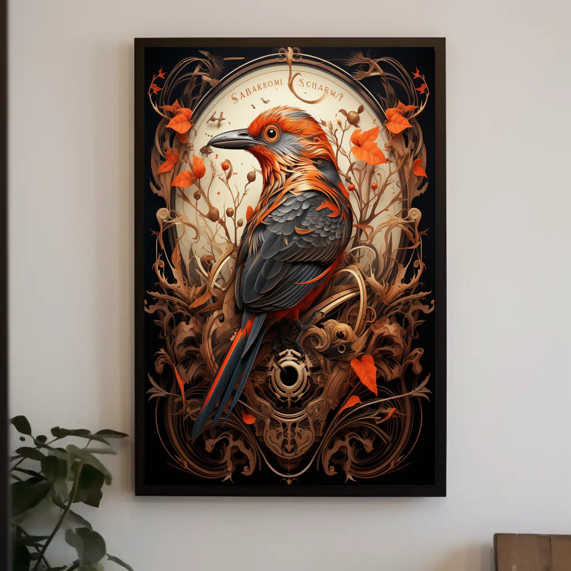 Enchanted Avian Artistry Poster