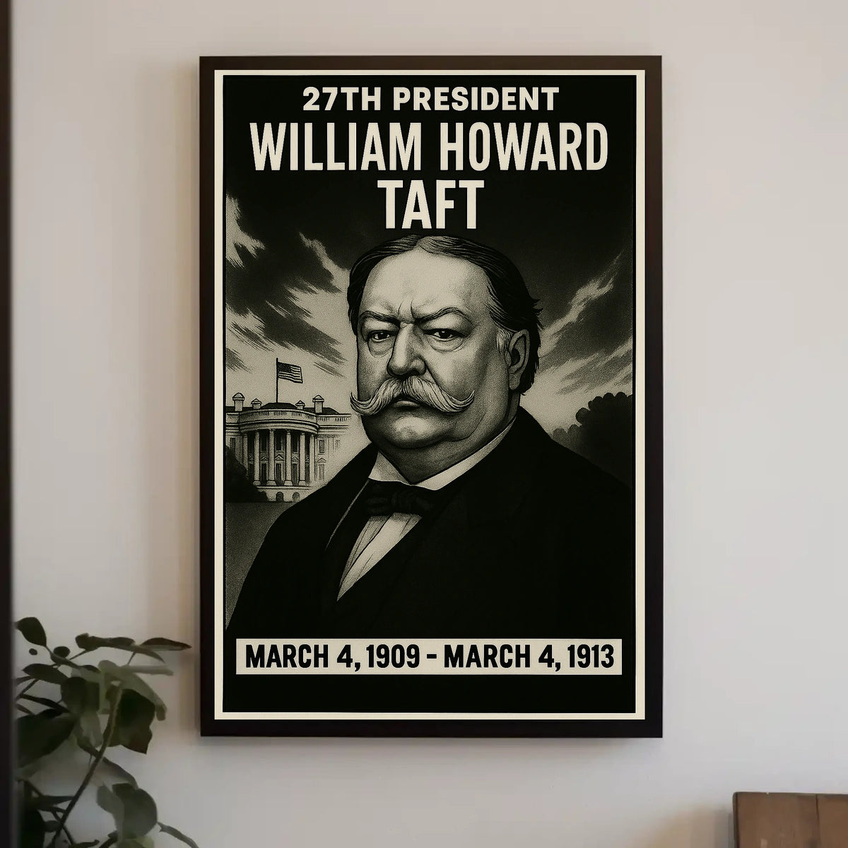 William Howard Taft 27Th President Poster