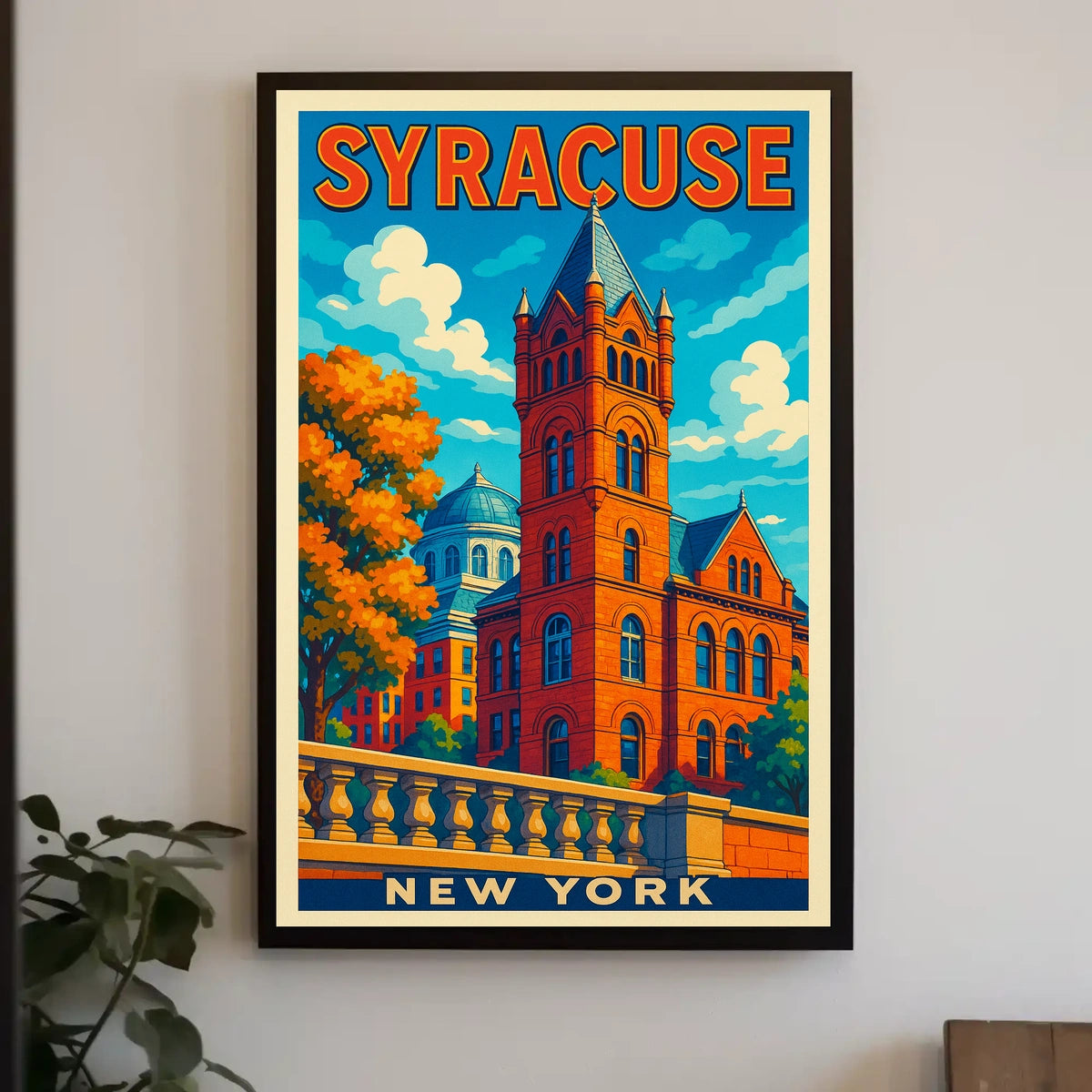 Syracuse, New York Poster
