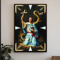 The Serpent and the Saint Poster