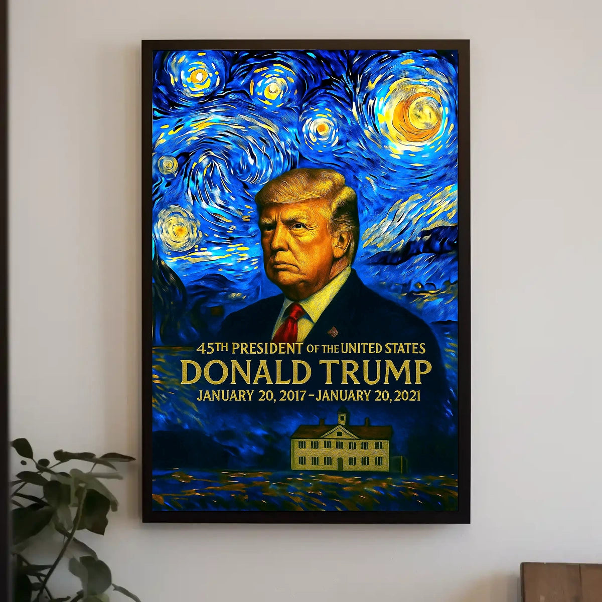 Donald Trump 45th President of the United States Presidential Masterpiece Series Poster