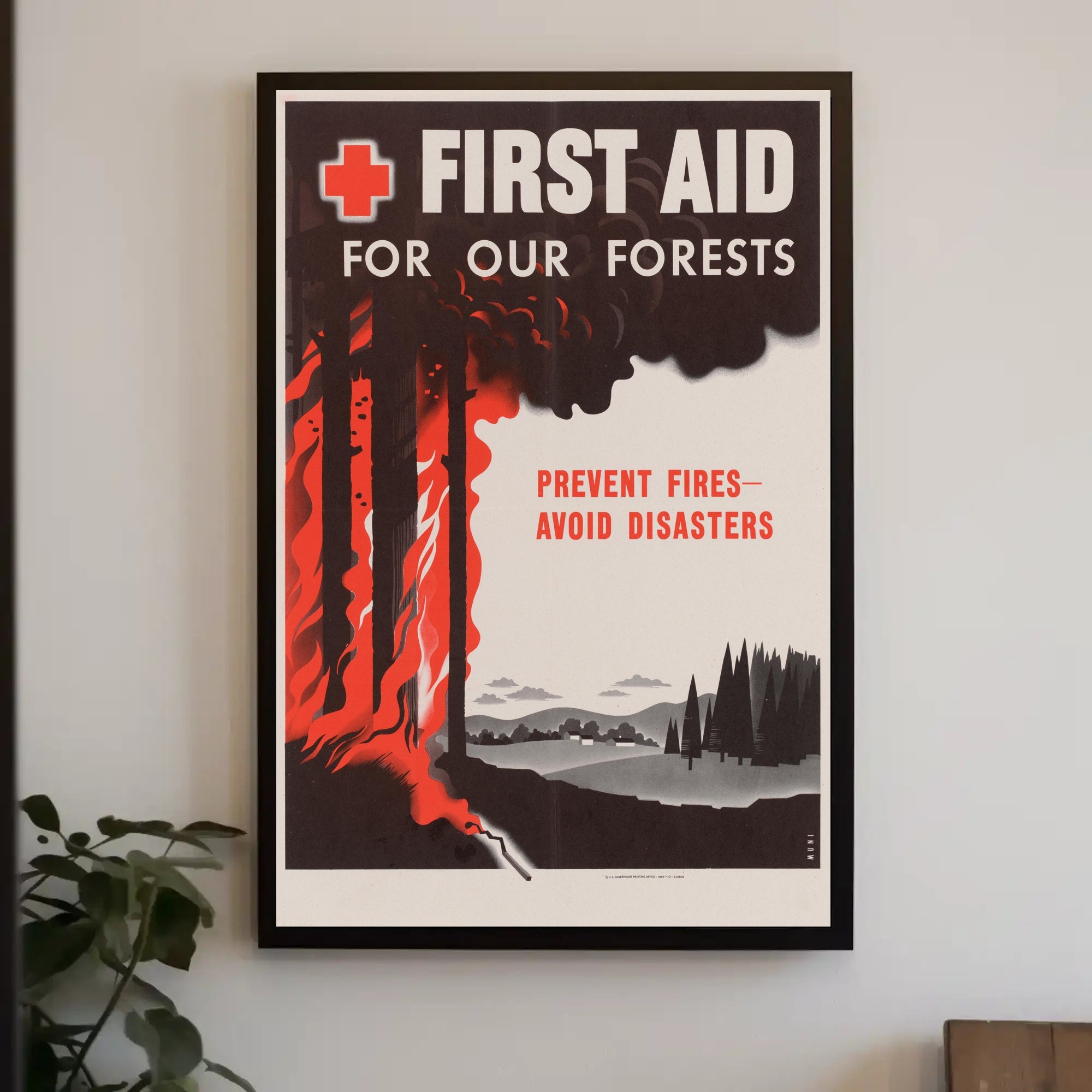 First Aid for Forests Poster PosterGoat