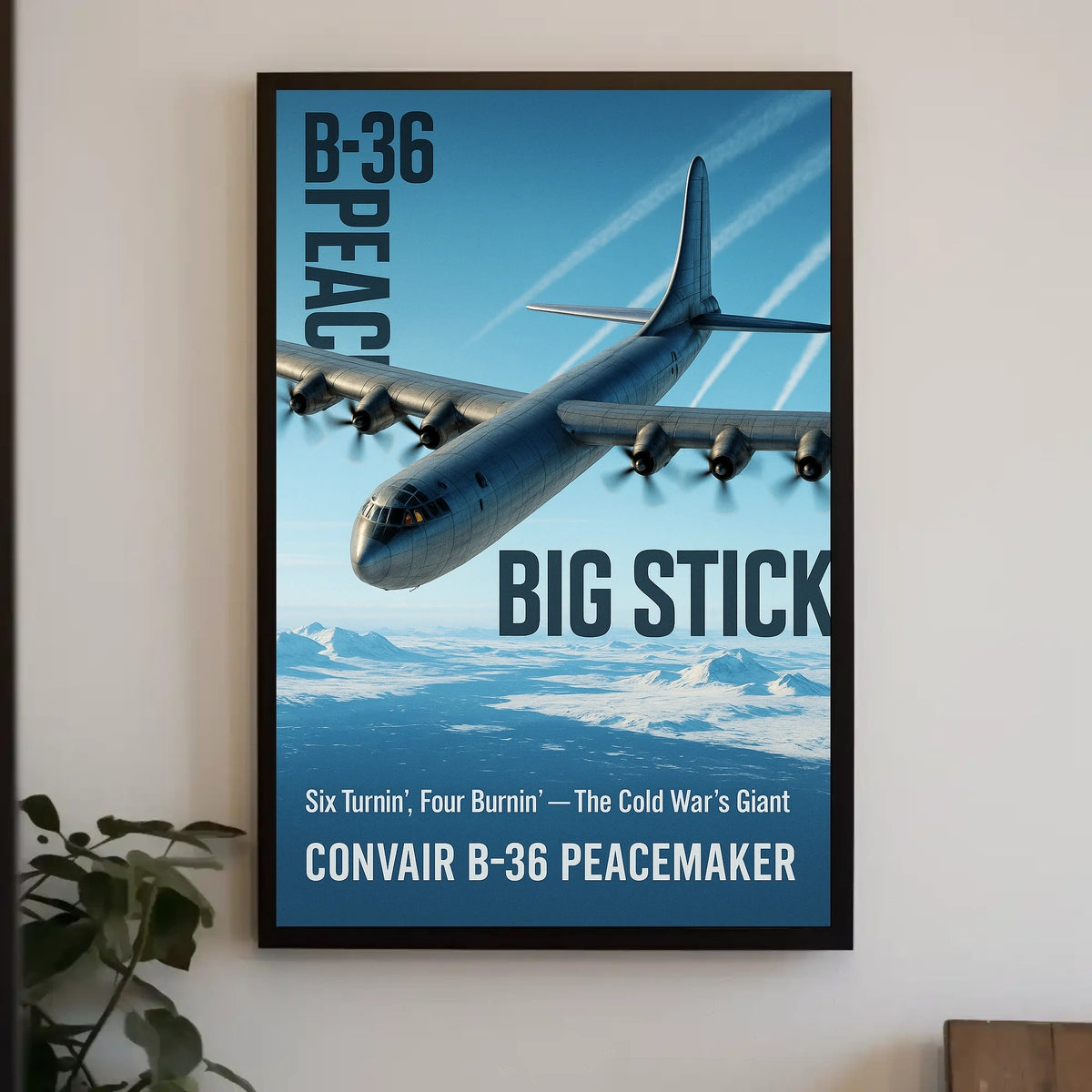 Convair B-36 Peacemaker Poster