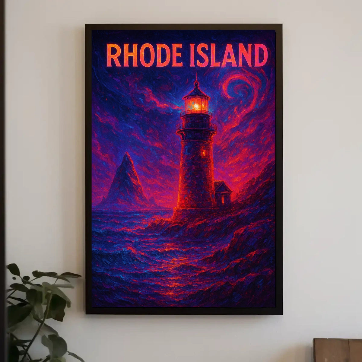 Rhode Island Lighthouse Poster
