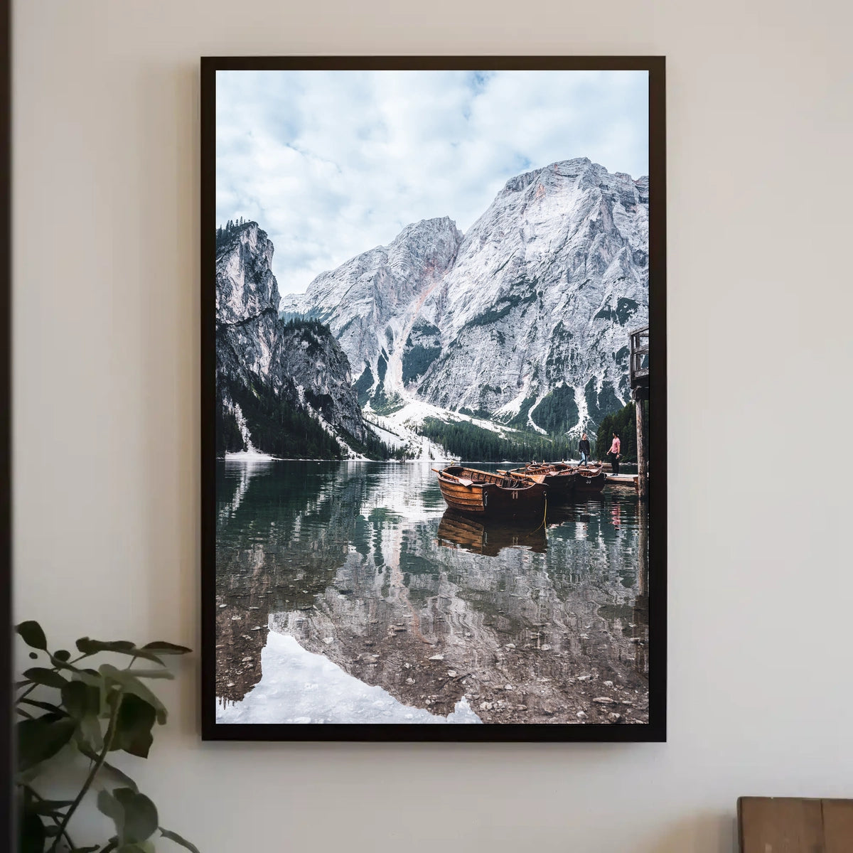 Serene Mountain Lake Poster