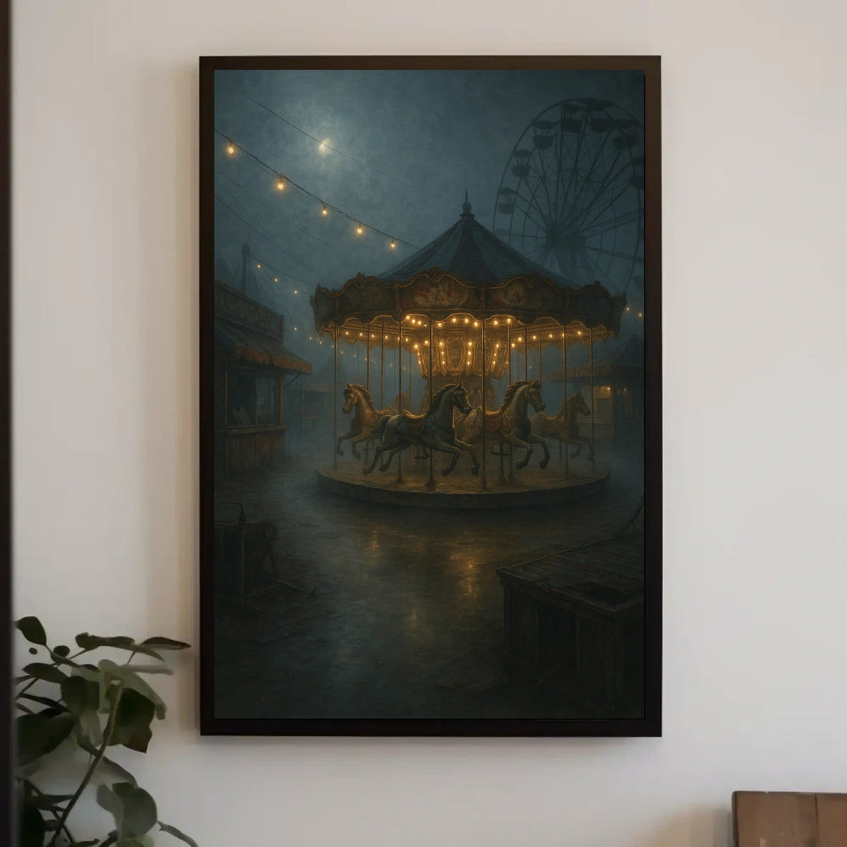 Enchanted Carnival Night Poster