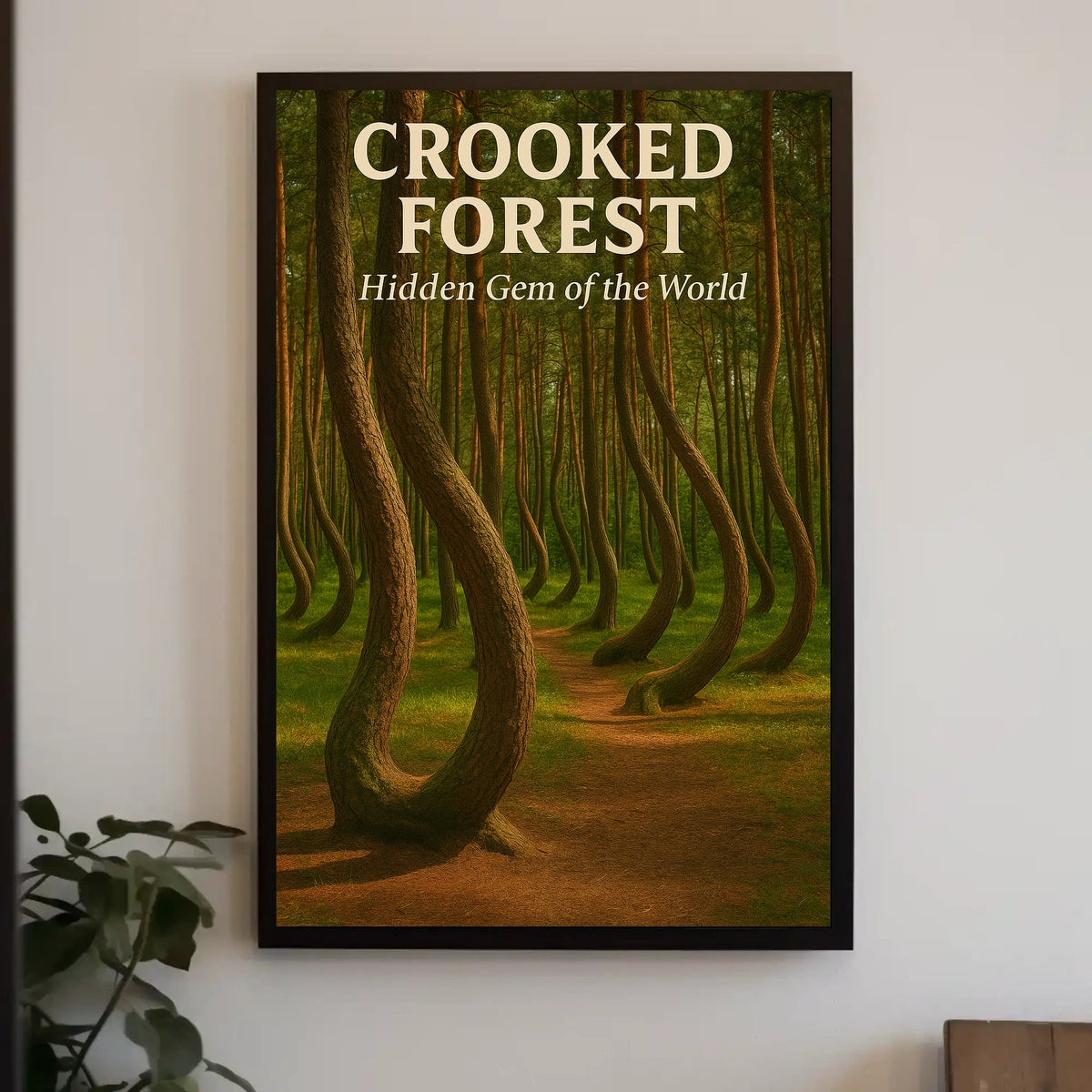 Crooked Forest Hidden Gem of the World Poster