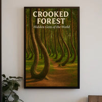 Crooked Forest Hidden Gem of the World Poster