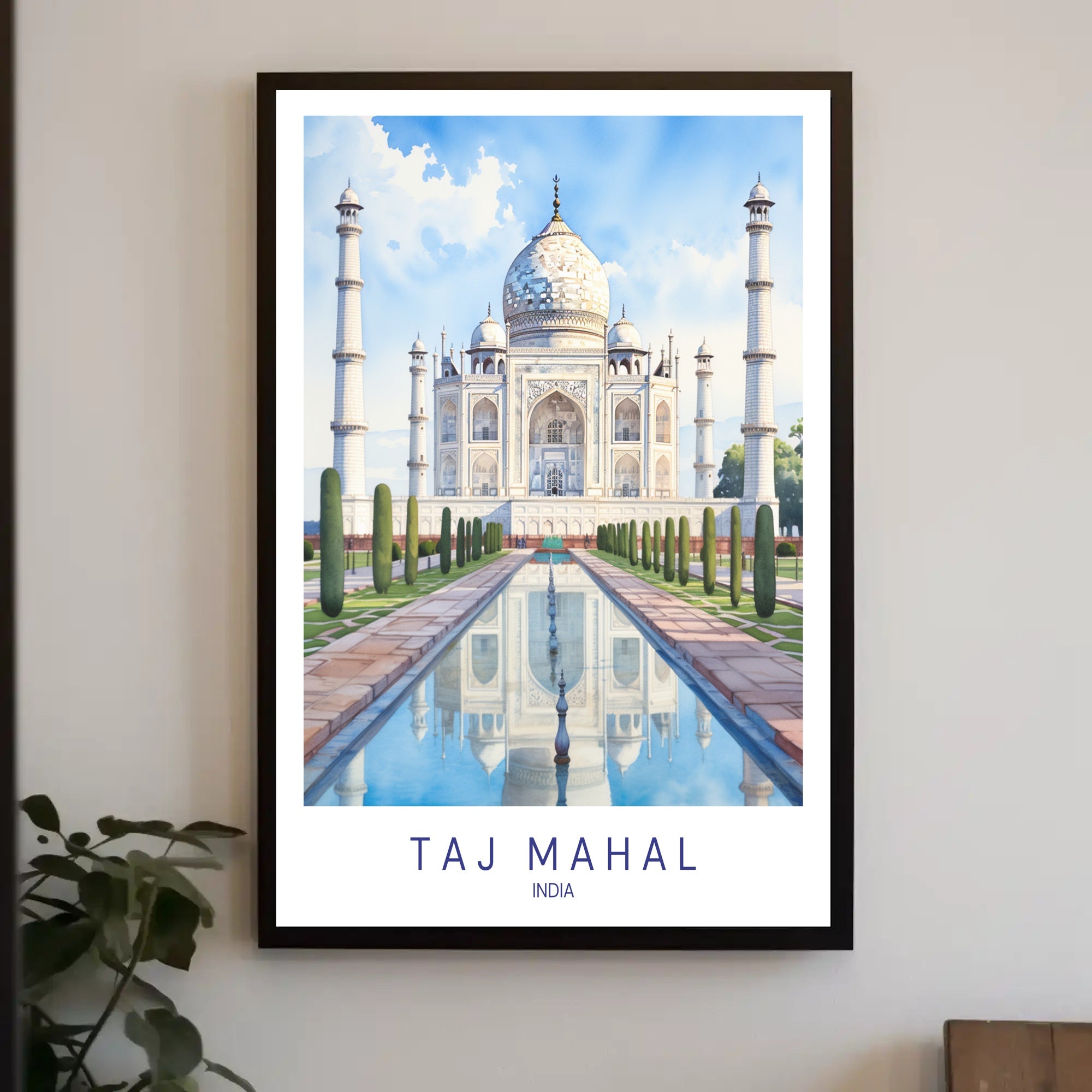 Taj Mahal Poster PosterGoat