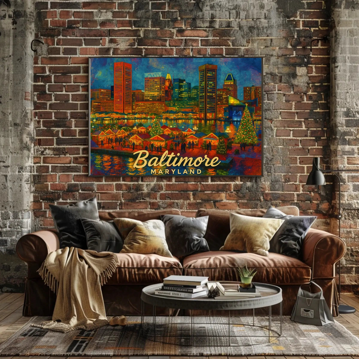 Baltimore Holiday Market Poster
