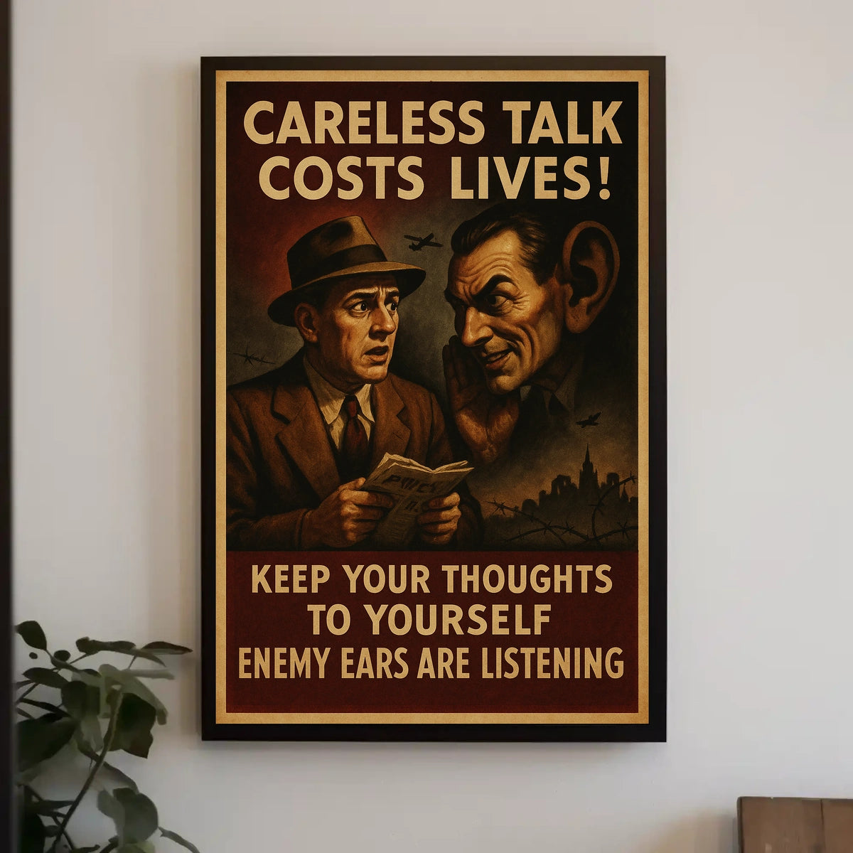 Careless Talk Costs Lives Poster