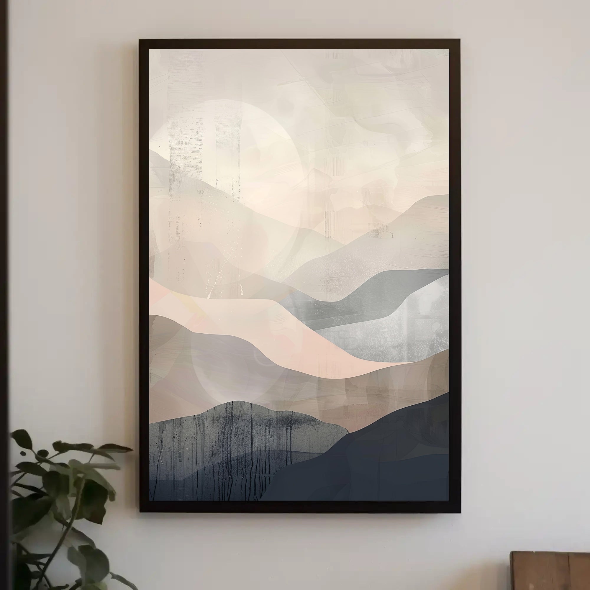 Abstract Landscape Poster