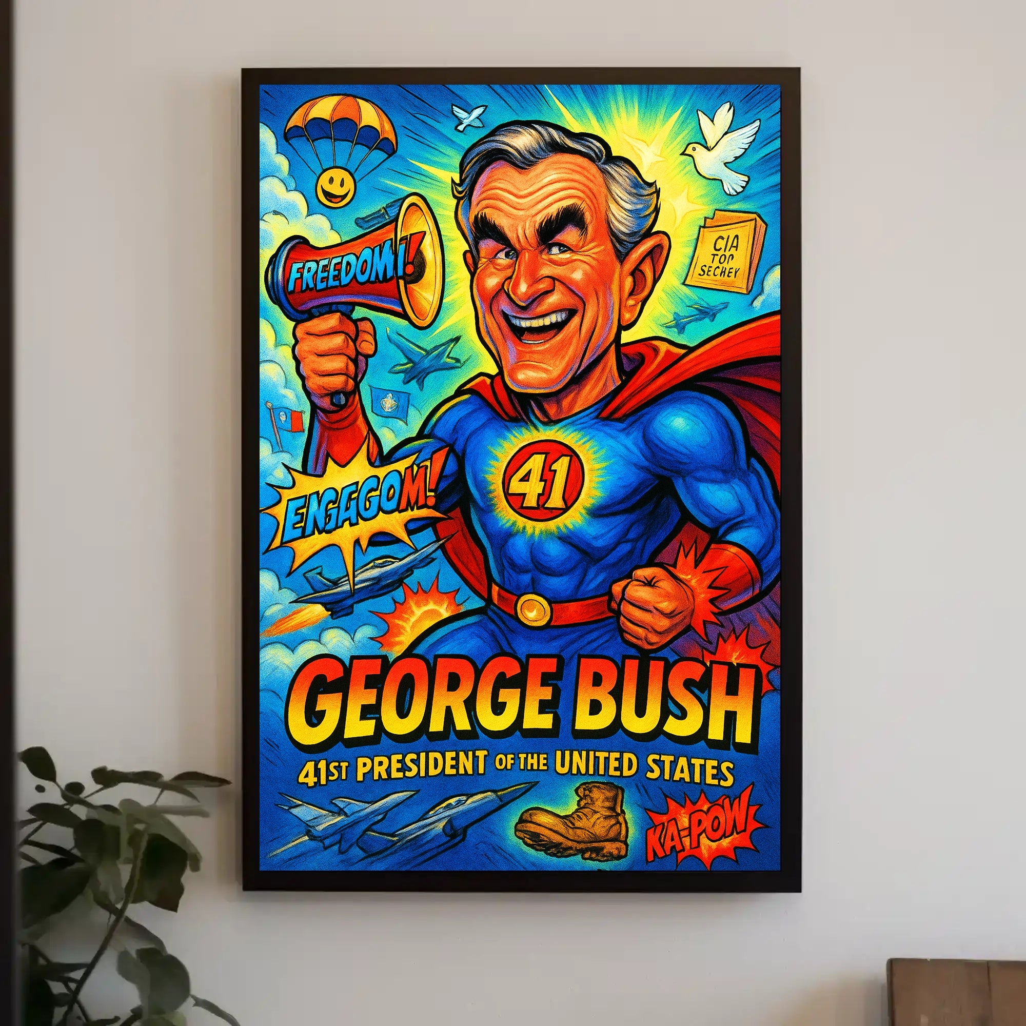 George Bush 41st President Poster PosterGoat