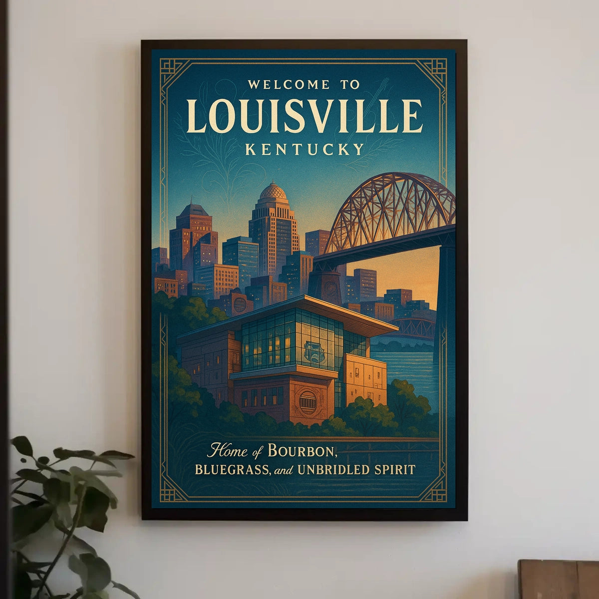 Welcome to Louisville, Kentucky Poster