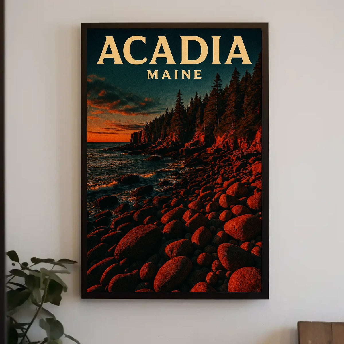 Acadia National Park Poster