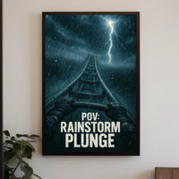 Rainstorm Plunge Poster