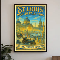 St. Louis World's Fair 1904 Poster PosterGoat