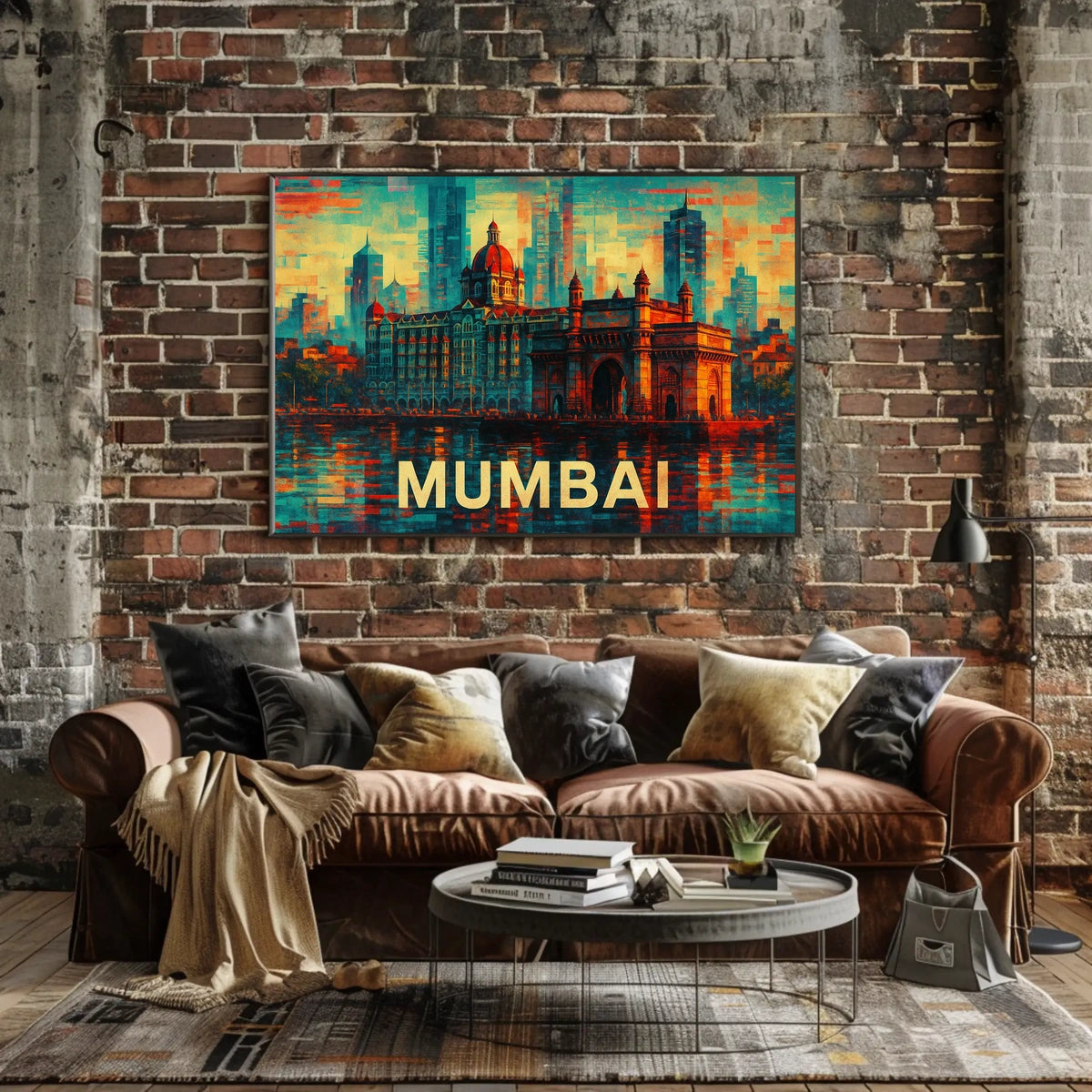 Mumbai Skyline Poster