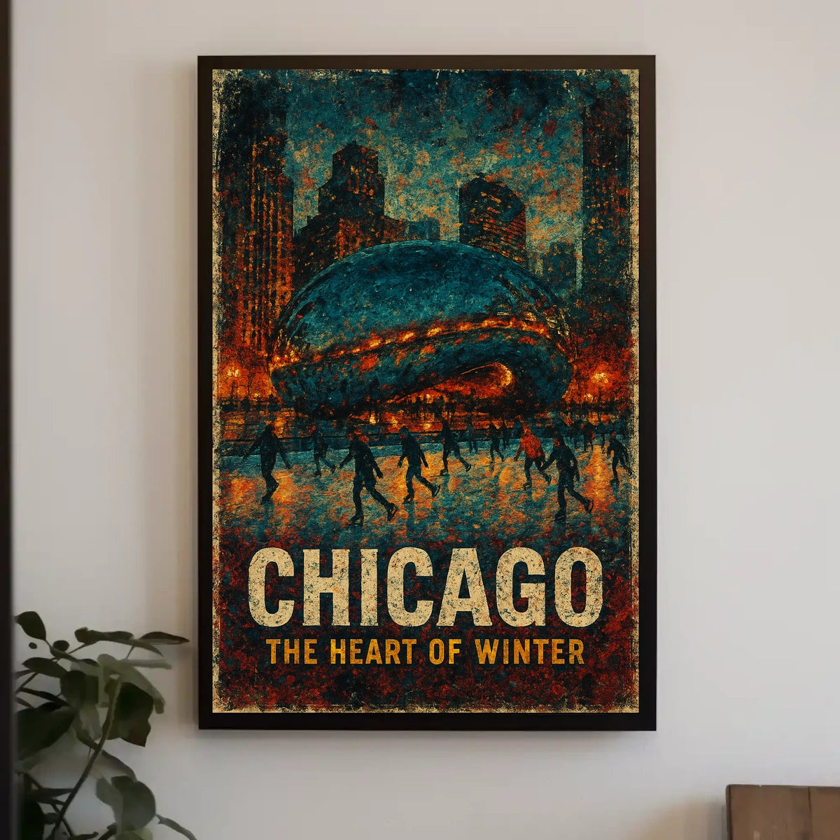 Chicago The Heart of Winter Poster