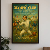 The Olympic Club Of New Orleans Poster