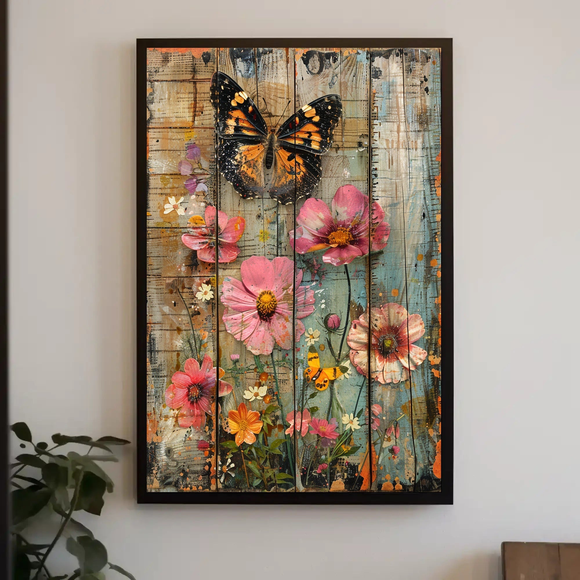 Vibrant Nature Collage Poster PosterGoat