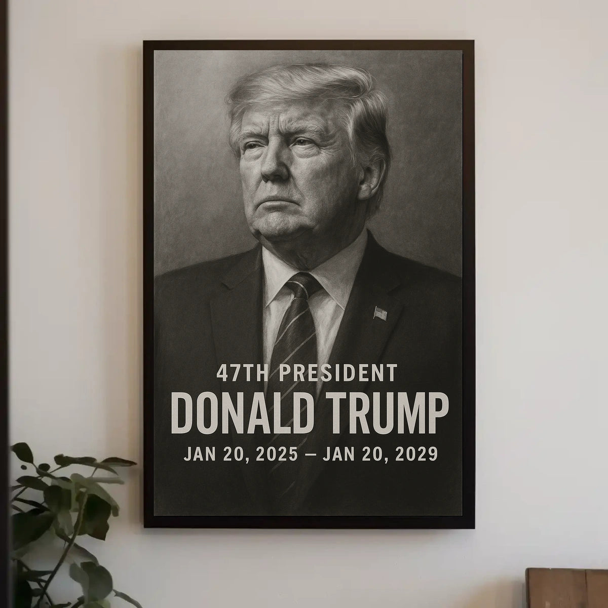 Donald Trump 47th President Poster