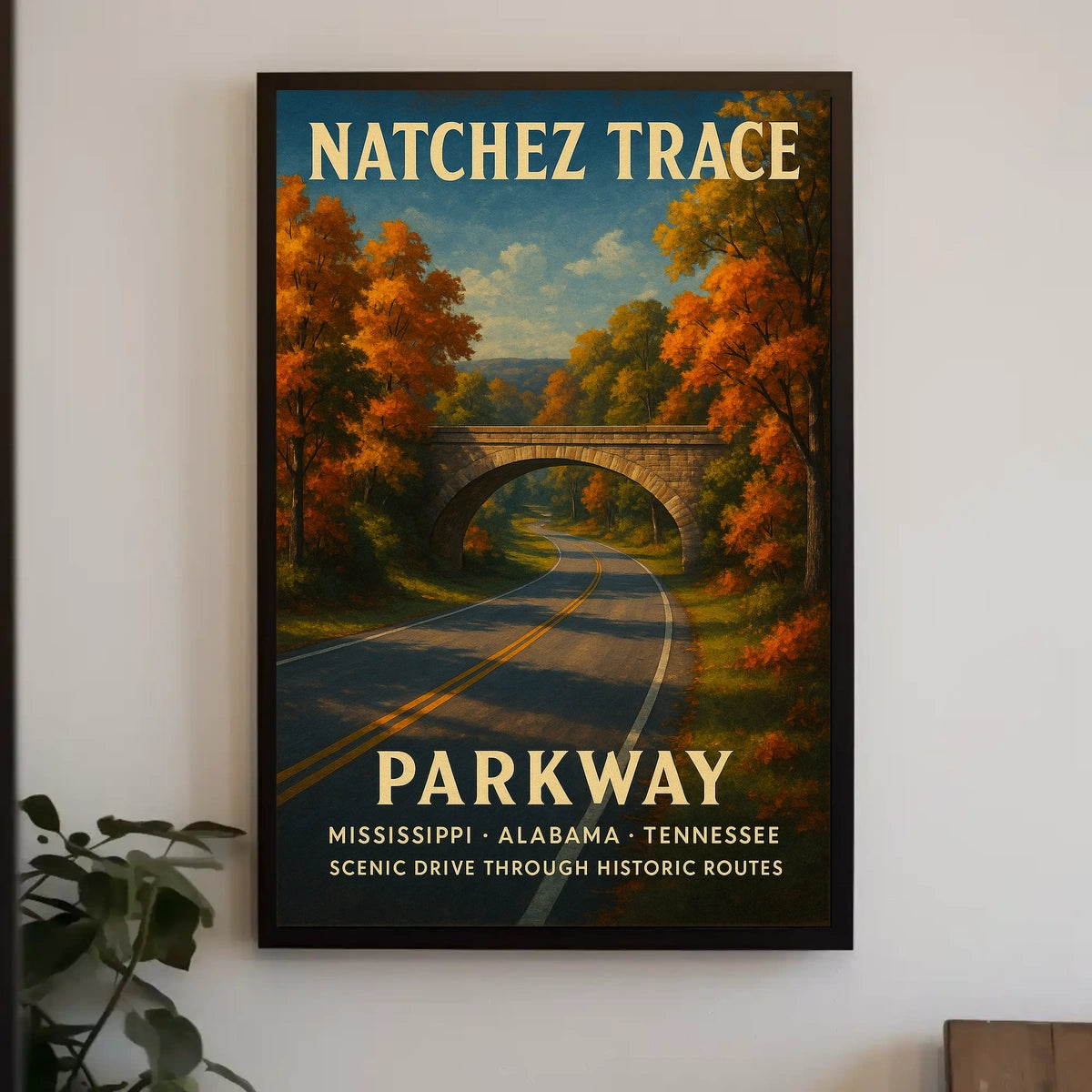 Natchez Trace Parkway Poster