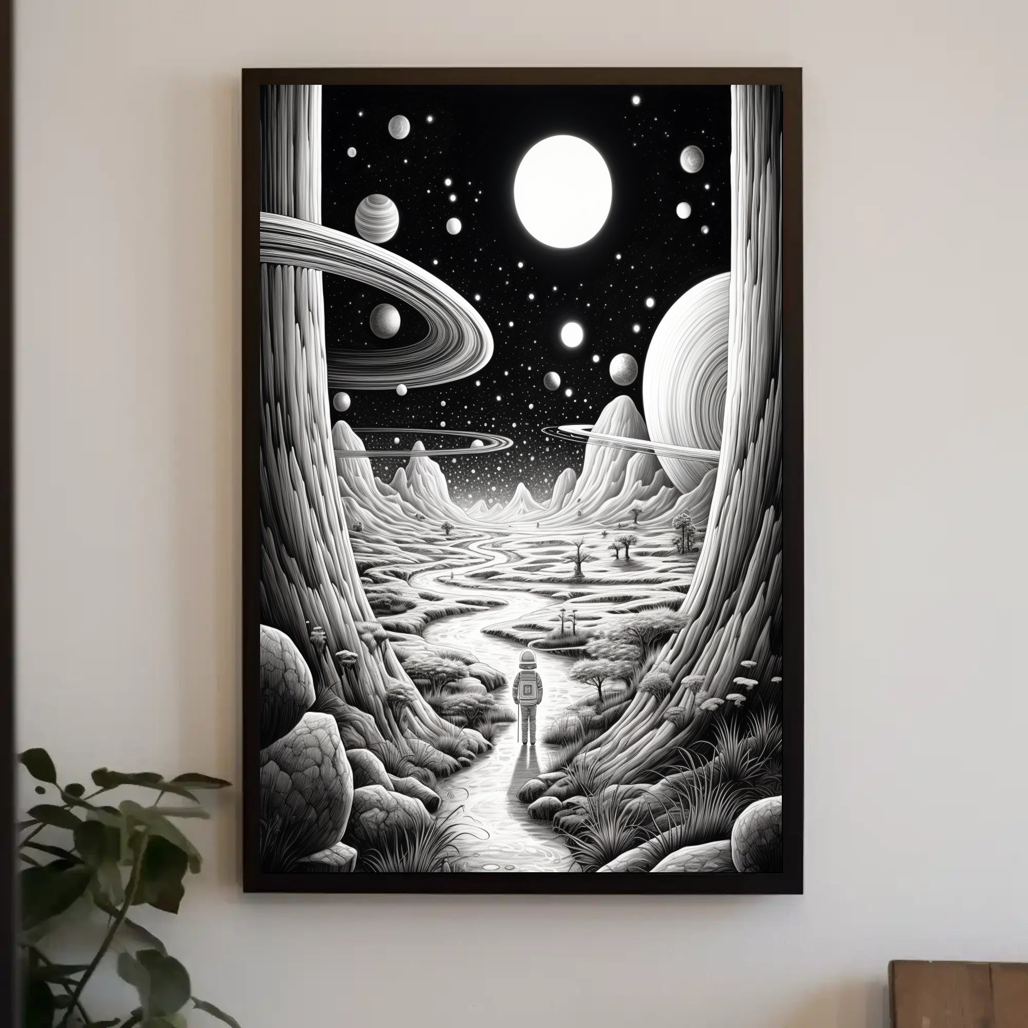 Cosmic Wanderer Poster PosterGoat