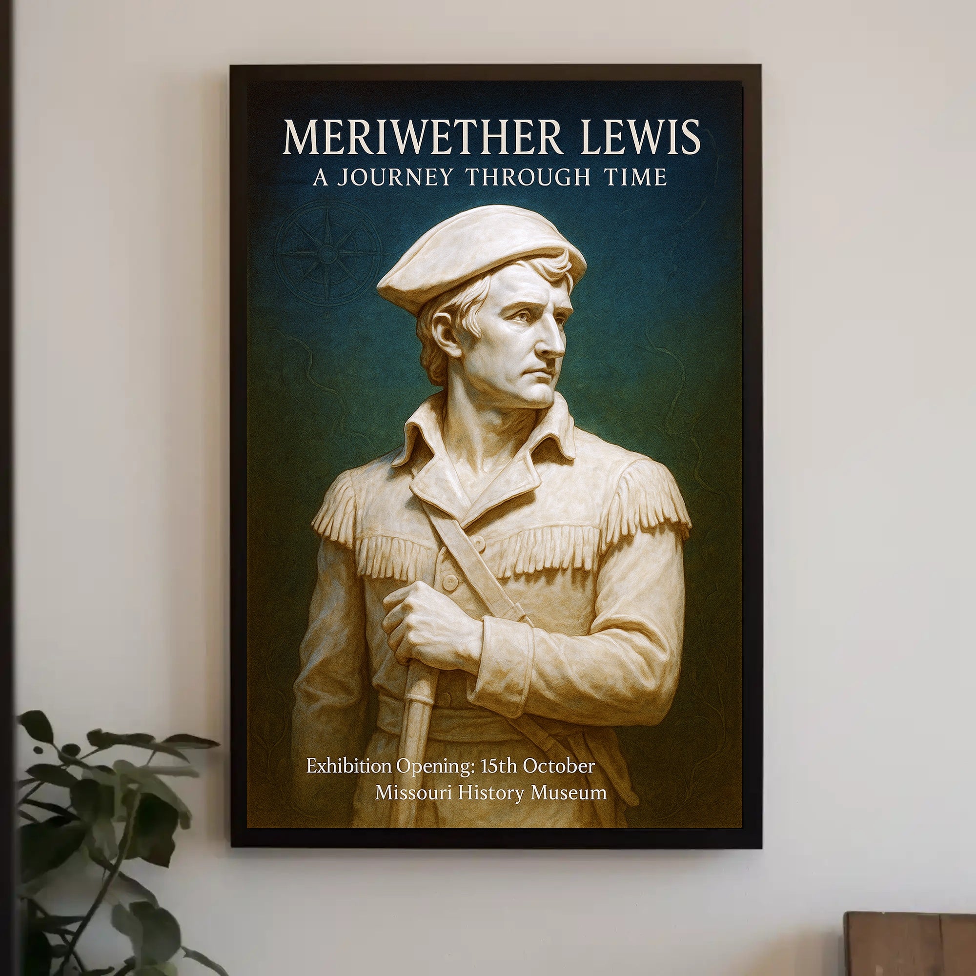 Meriwether Lewis A Journey Through Time Poster PosterGoat