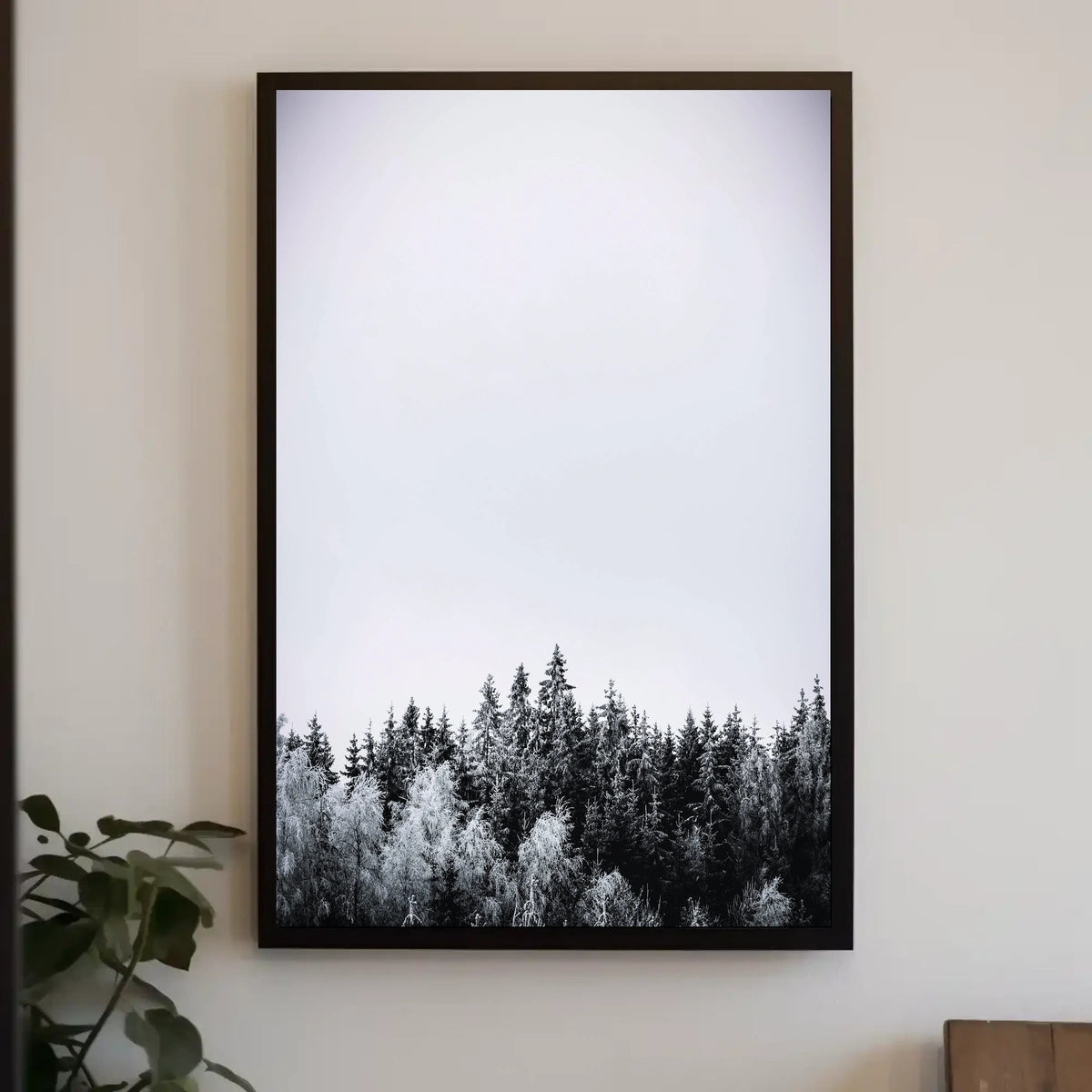 Winter Forest Serenity Poster