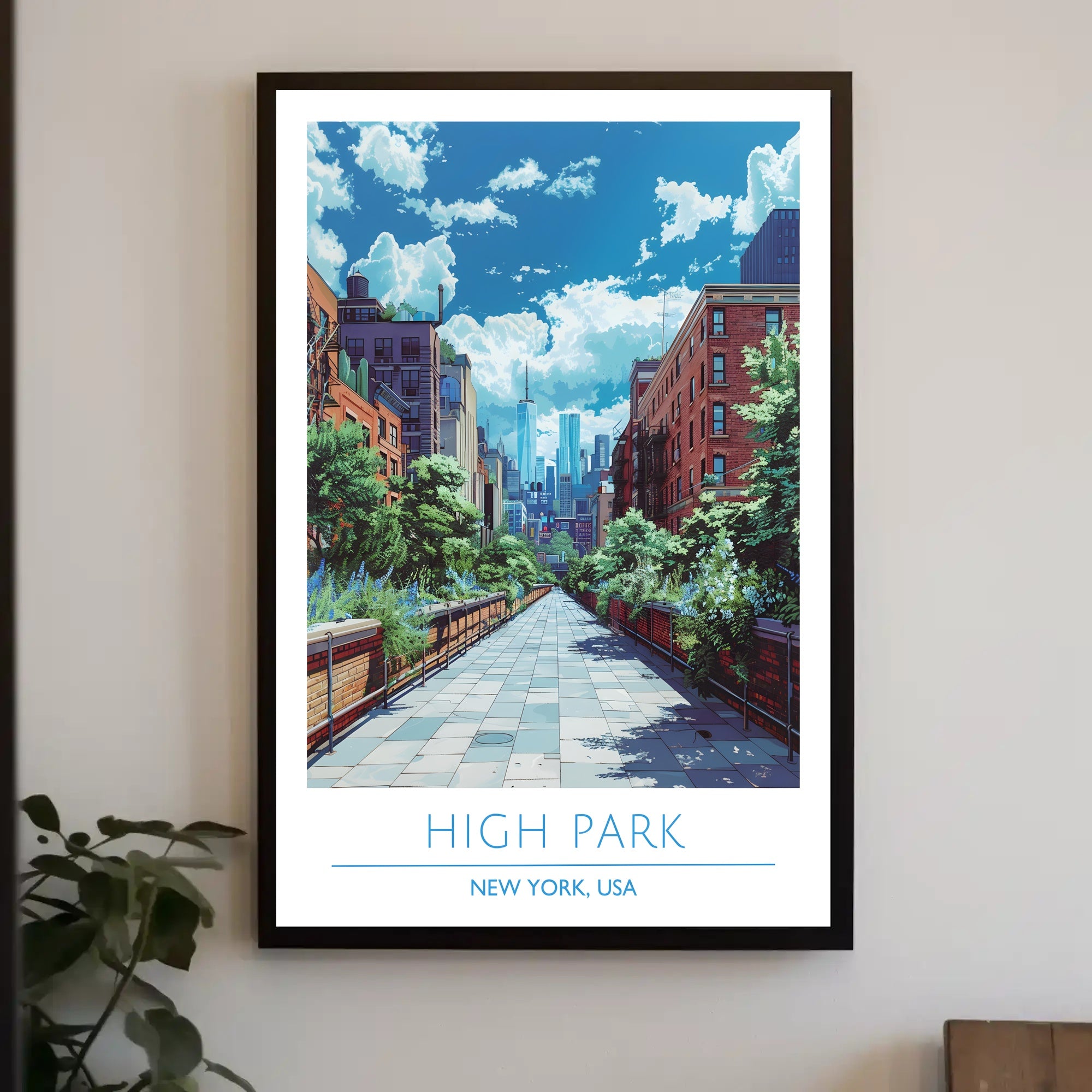 High Park in New York Poster