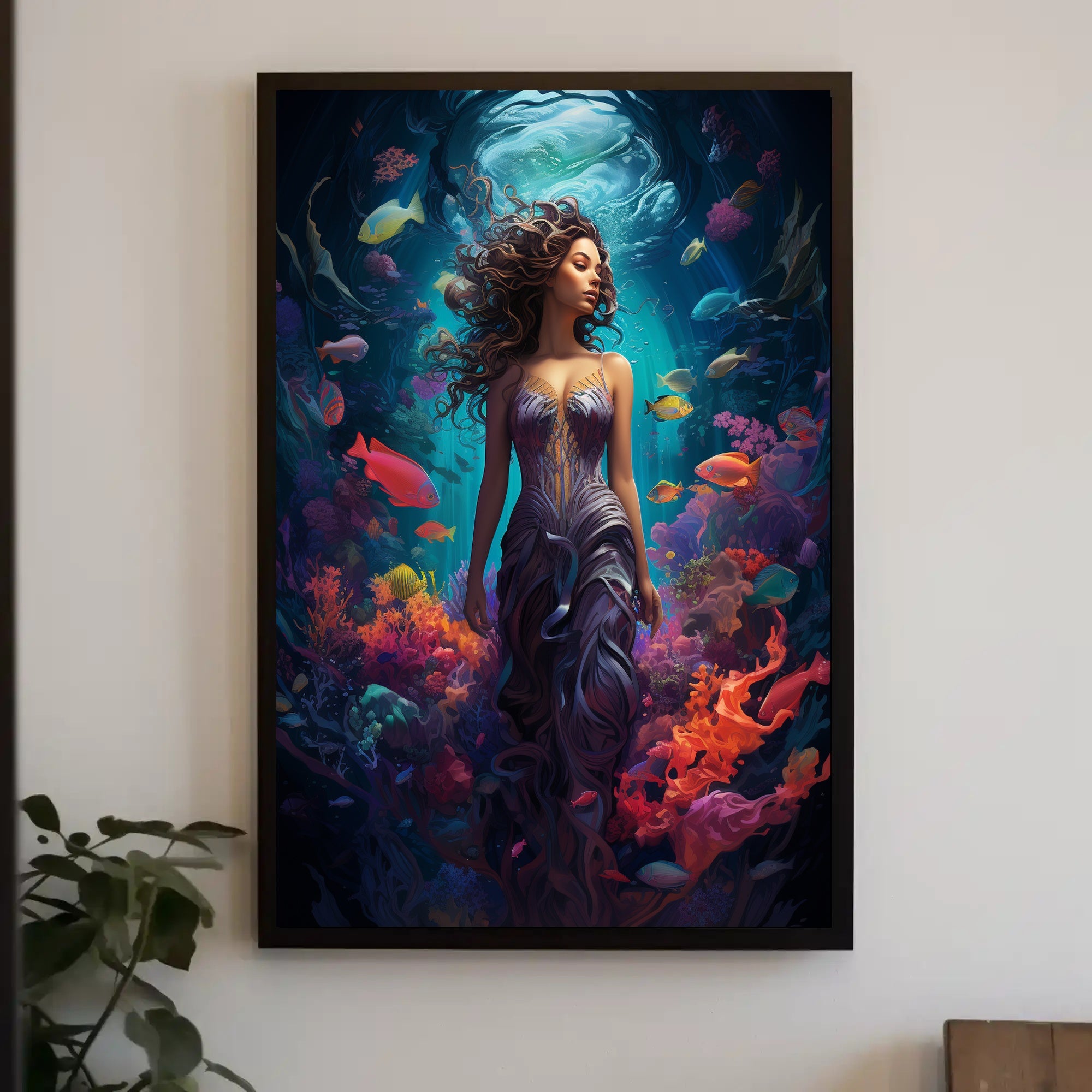 Enchanted Ocean Realm Poster
