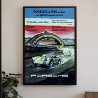 Porsche Racing Achievements Poster