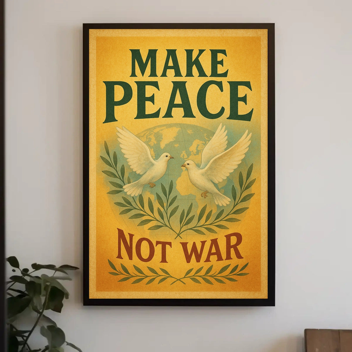 Make Peace Not War Poster