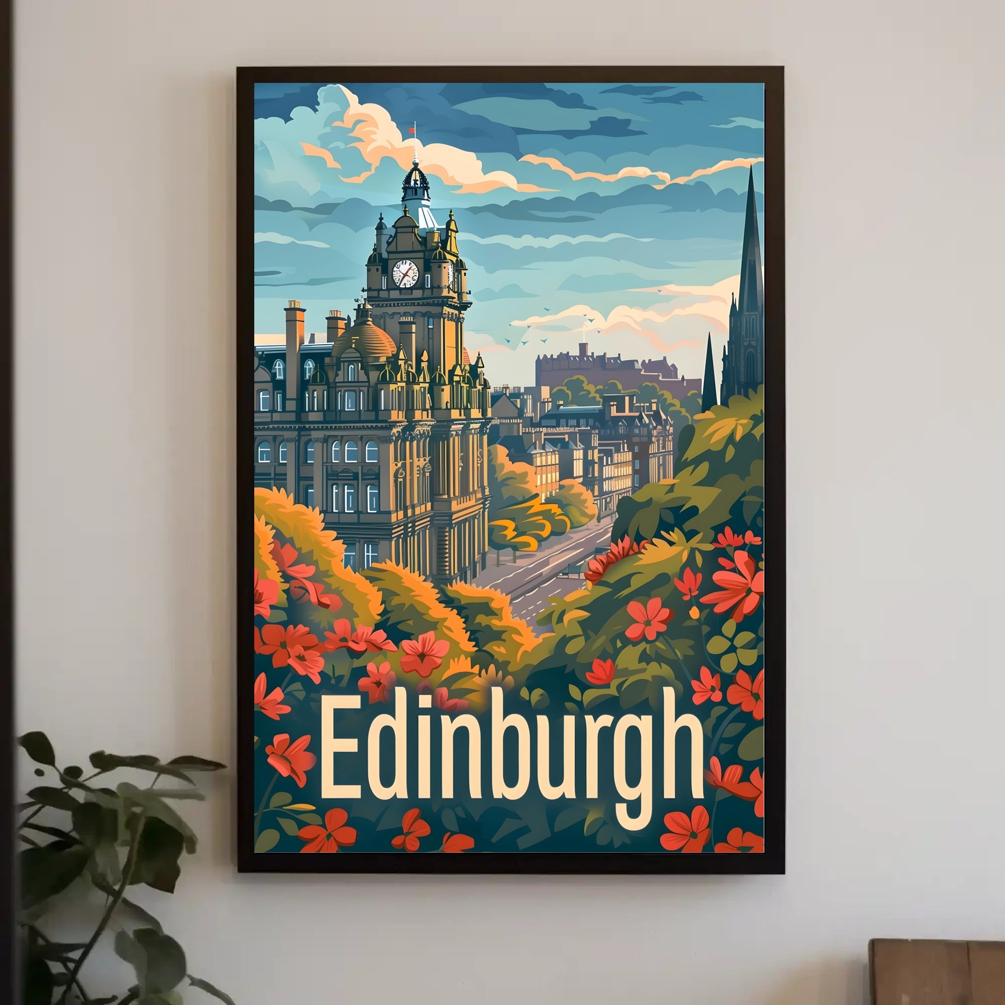 Edinburgh Scenic Poster