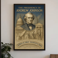 Andrew Johnson 17th President Poster