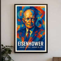 Collector Vintage Eisenhower Travel Poster