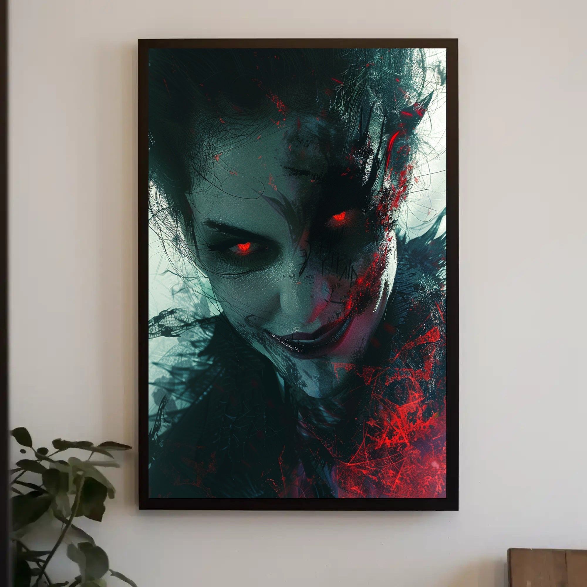 Enigmatic Glare Poster PosterGoat