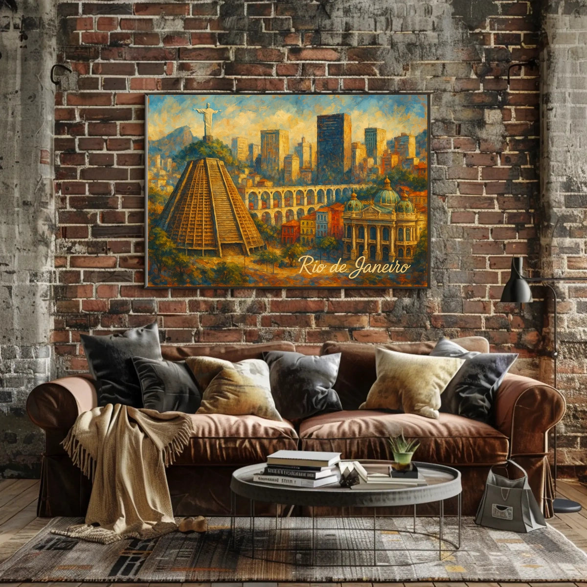 Rio de Janeiro Cityscape Poster