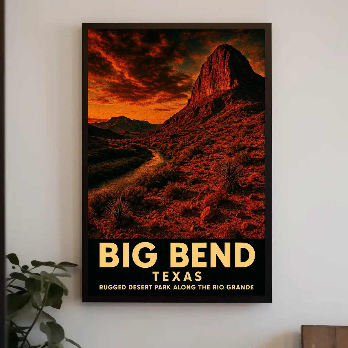 Big Bend, Texas Poster