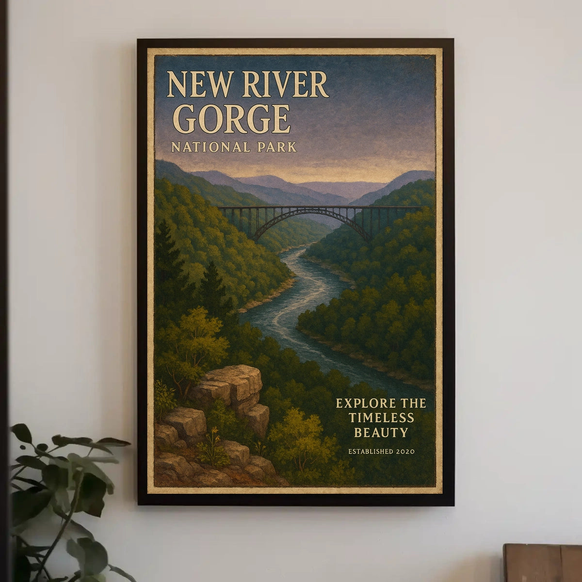 New River Gorge National Park Poster