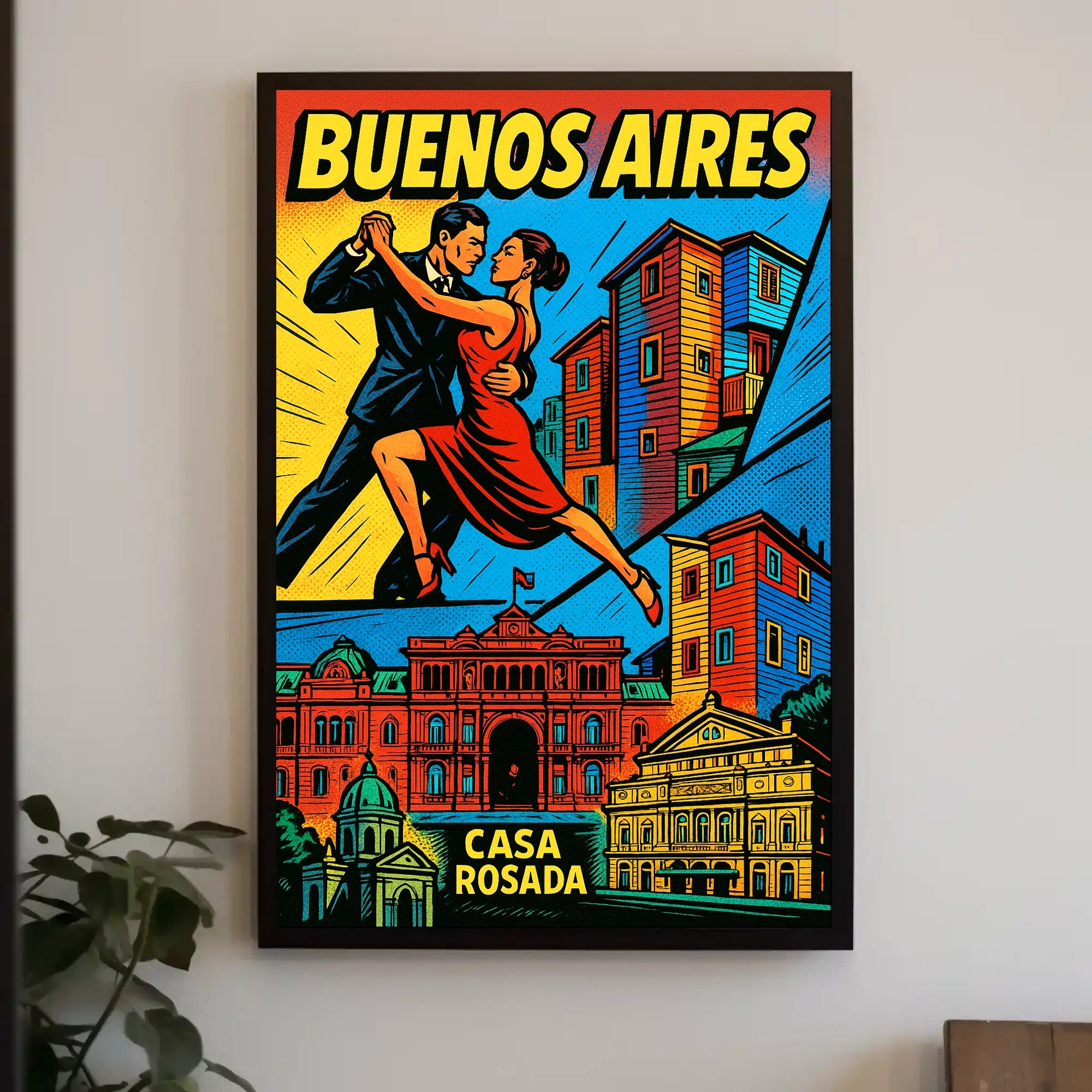 Buenos Aires A Vibrant Cityscape Poster