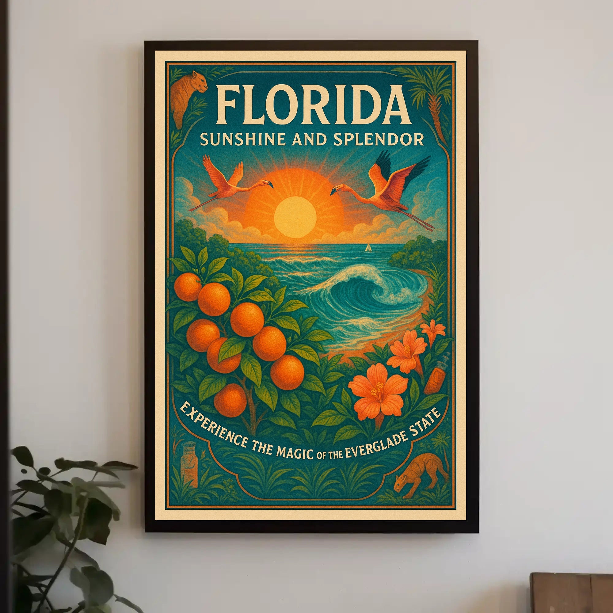Florida Sunshine and Splendor Poster PosterGoat