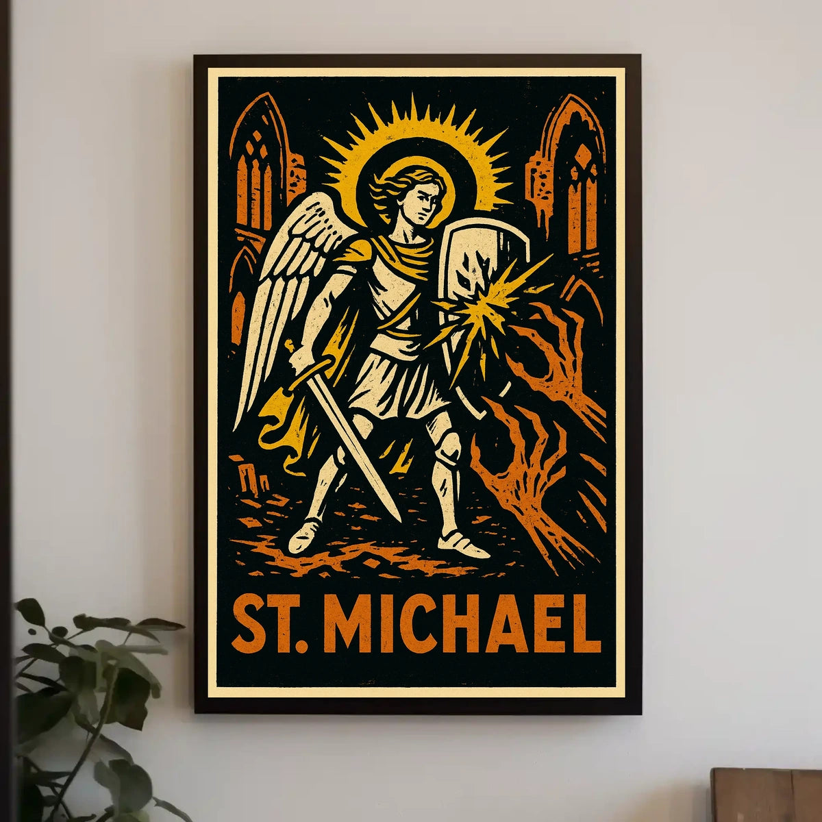 St. Michael The Archangel Poster
