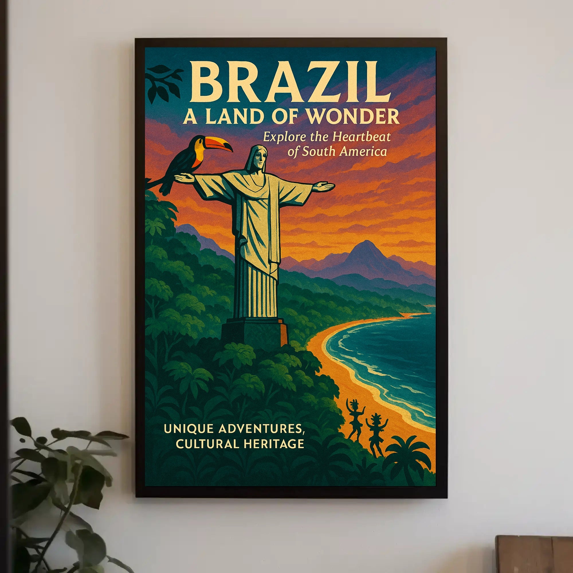 Brazil A Land Of Wonder Poster